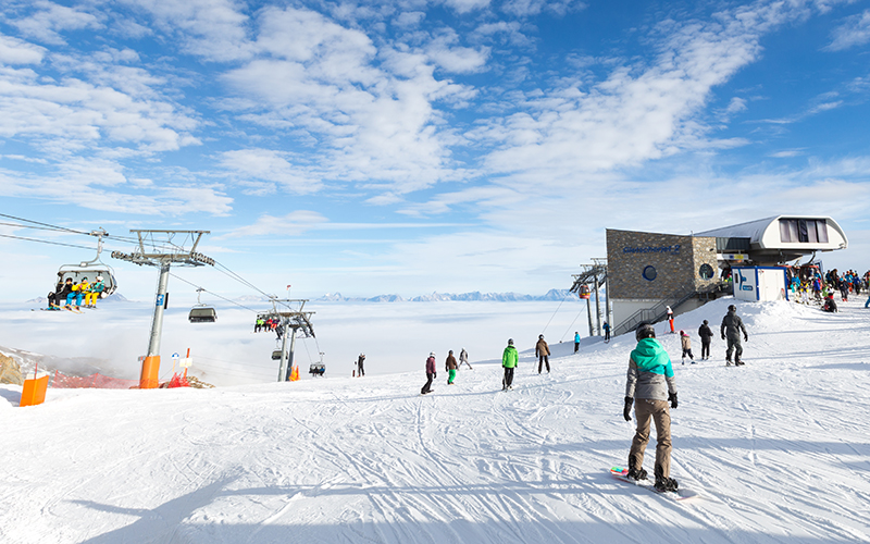 Zell am See is één van de talloze skigebieden in Oostenrijk