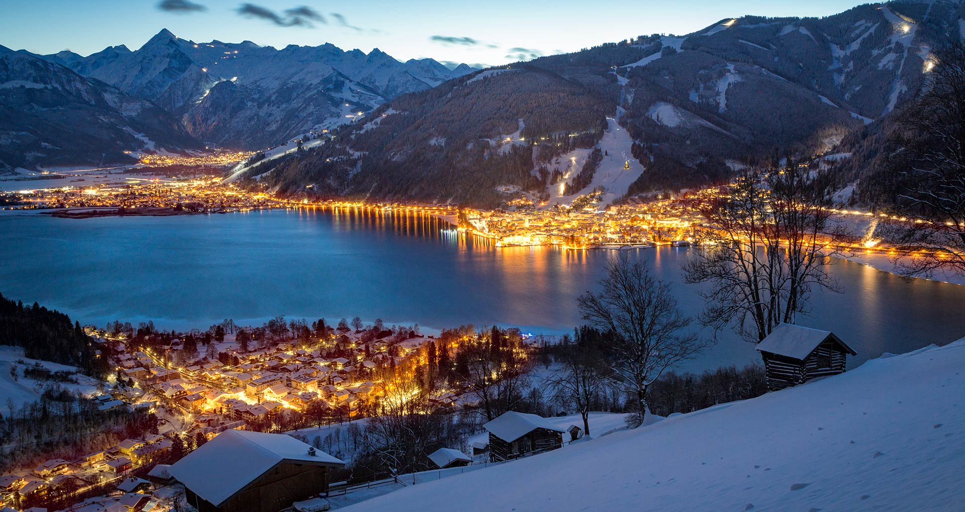 Zell am See is een wintersport bestemming in Oostenrijk