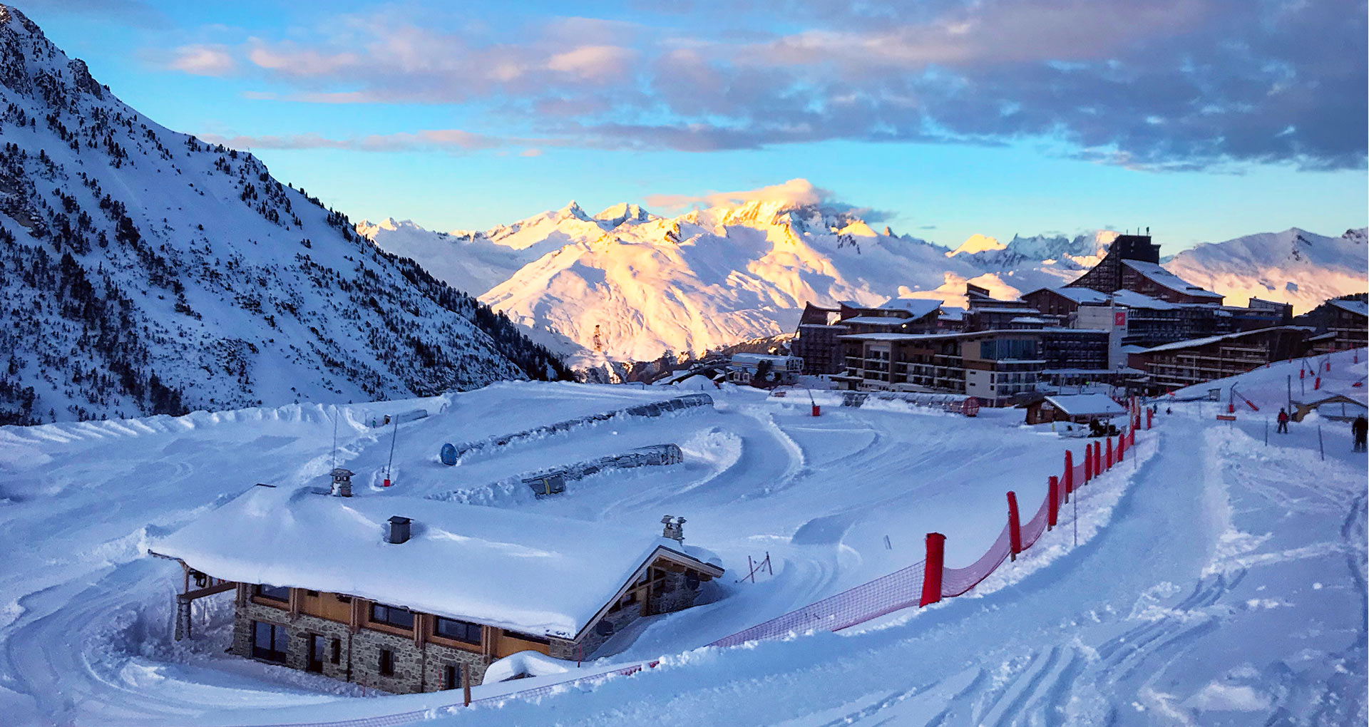 Les Arcs kent vele wintersport bestemmingen op verschillende hoogtes