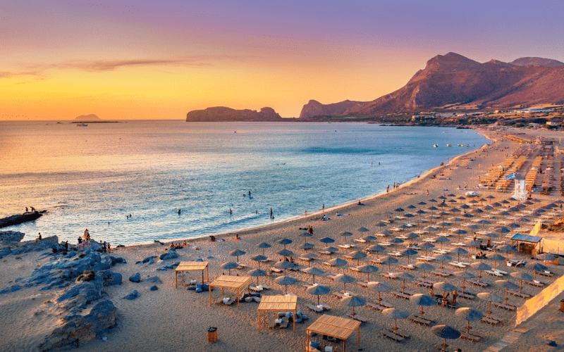 de mooiste stranden van West-Kreta: Falasarna