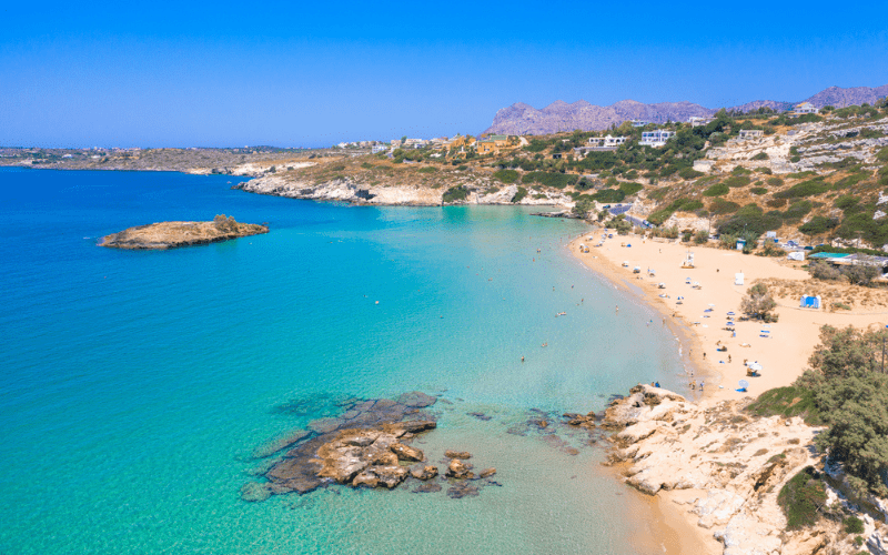 de mooiste stranden van West-Kreta: Kalathas
