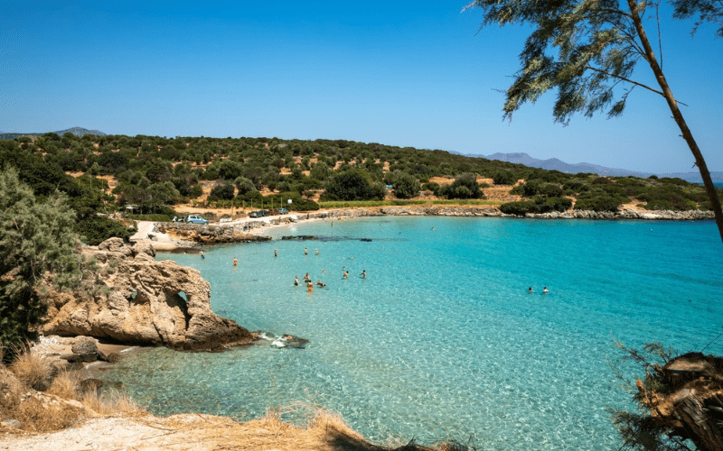 De mooiste stranden van Oost-Kreta: Istron strand Oost-Kreta