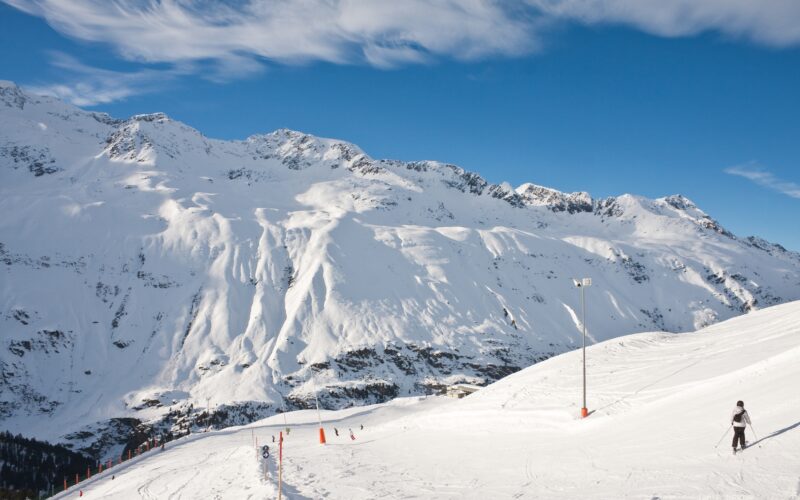 Obergurgl oostenrijk pistes skigebied sneeuwzeker