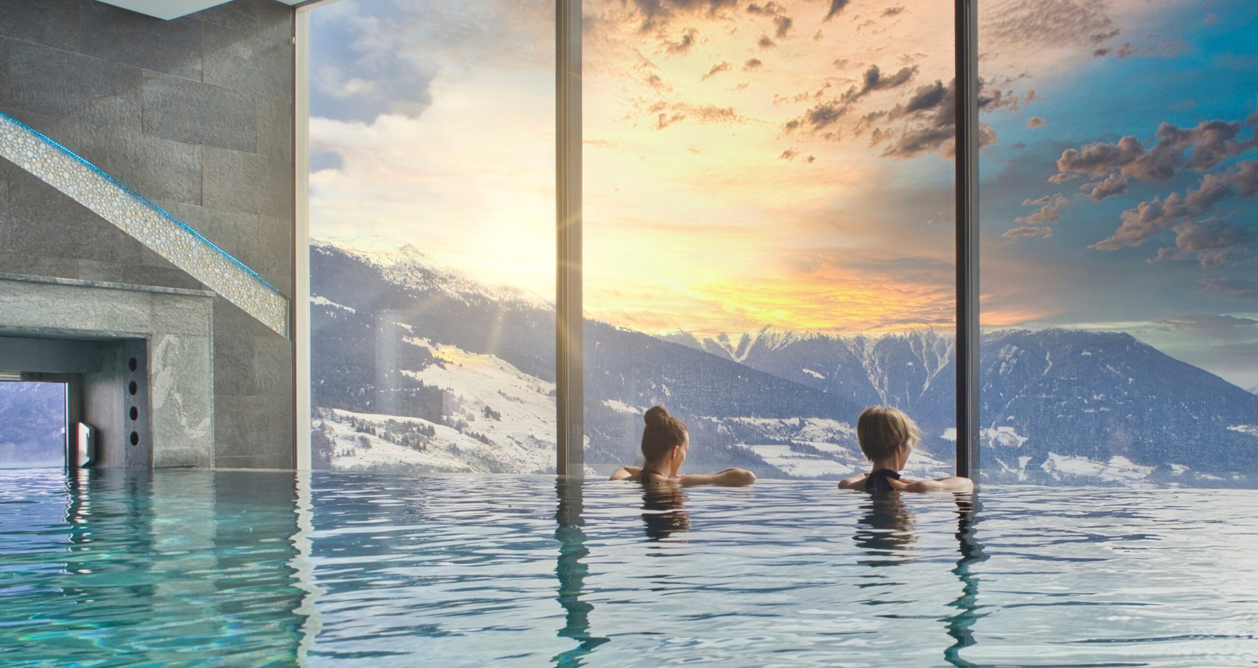 ontspannende wintersport wellness relax resorts