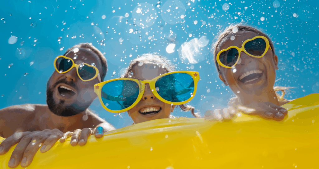 Waterpark met het gezin