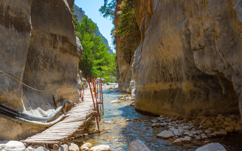 IJzeren poorten Samaria kloof